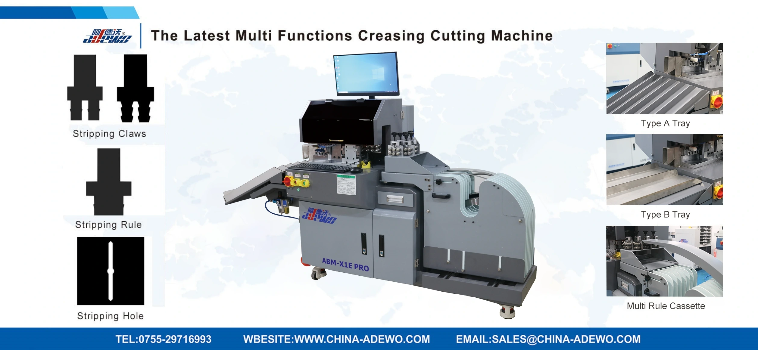 Nieuwste multi -functies kreuken snijmachine gemaakt in China