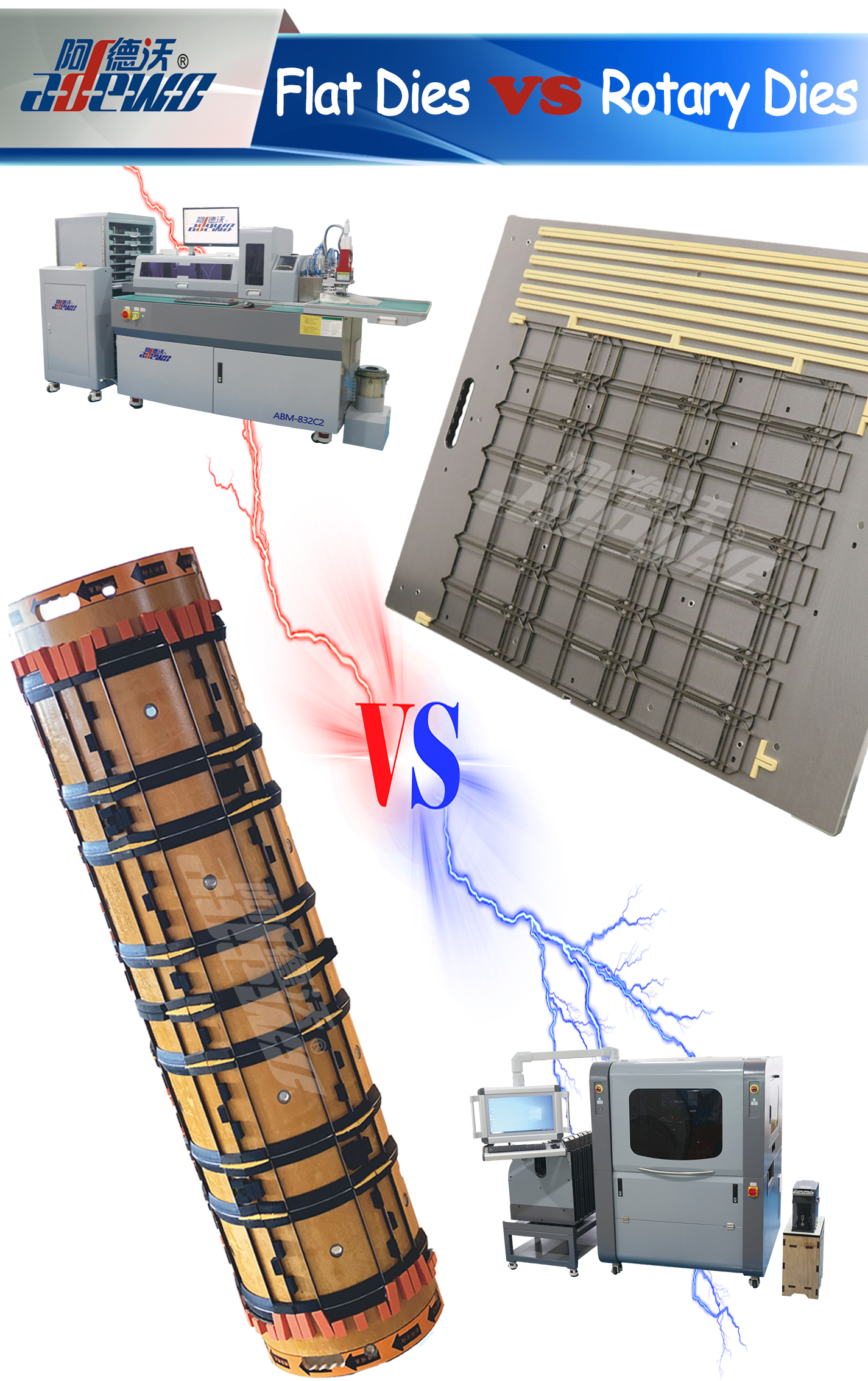 Roterende matrijzen versus platte matrijzen