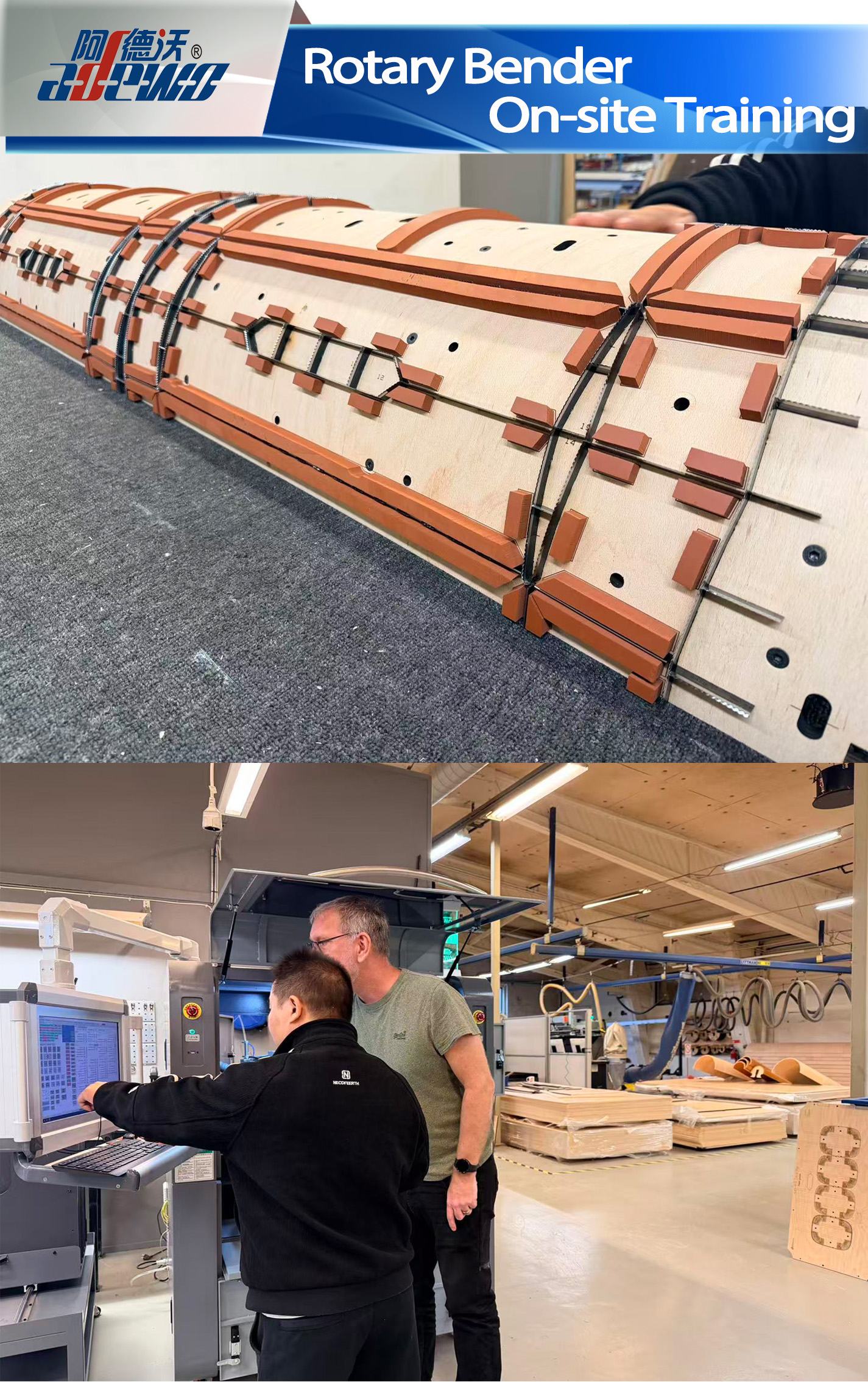 Rotary Bender-training op locatie