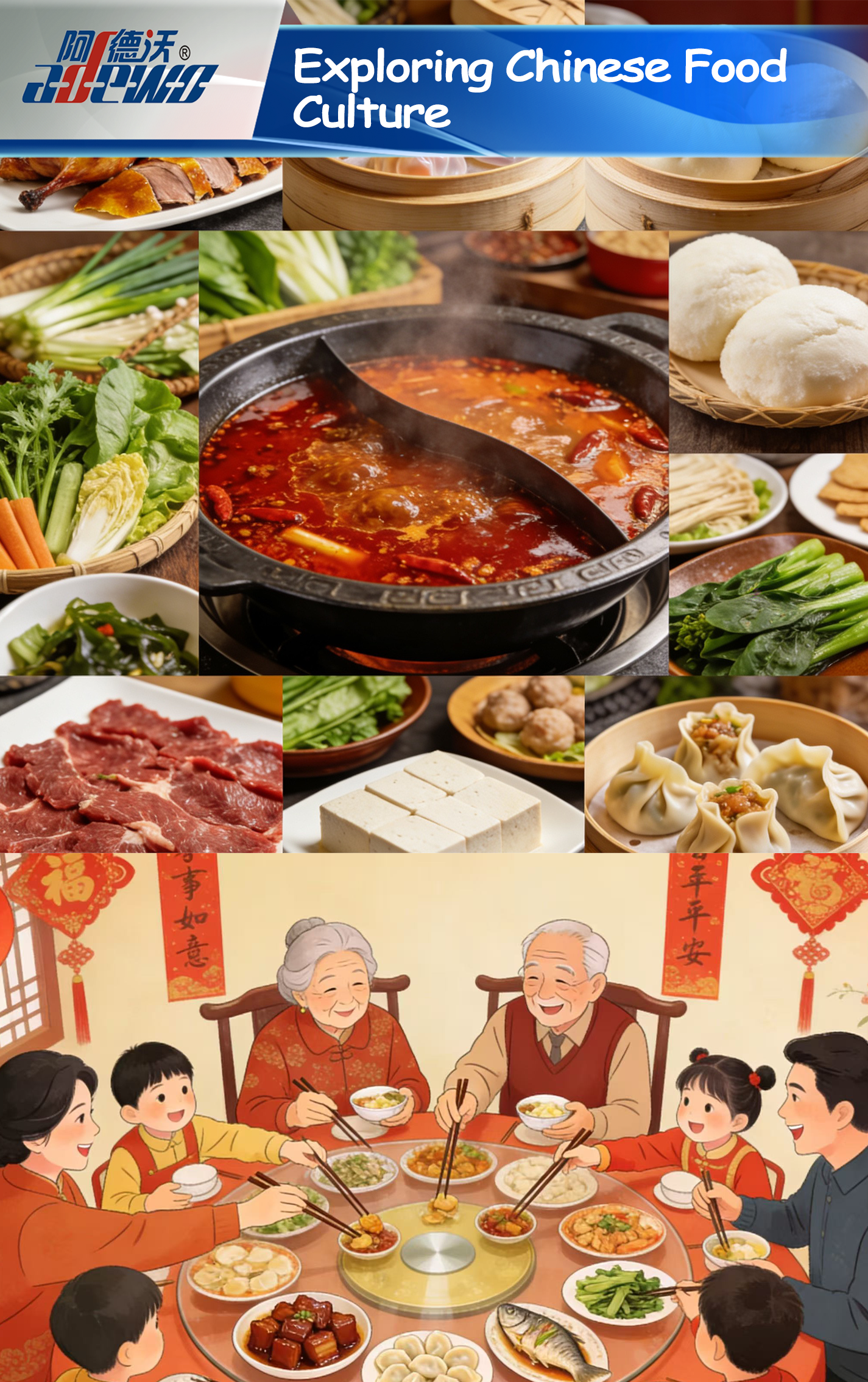 Een ontdekkingstocht door de Chinese eetcultuur: een reis door smaak en traditie