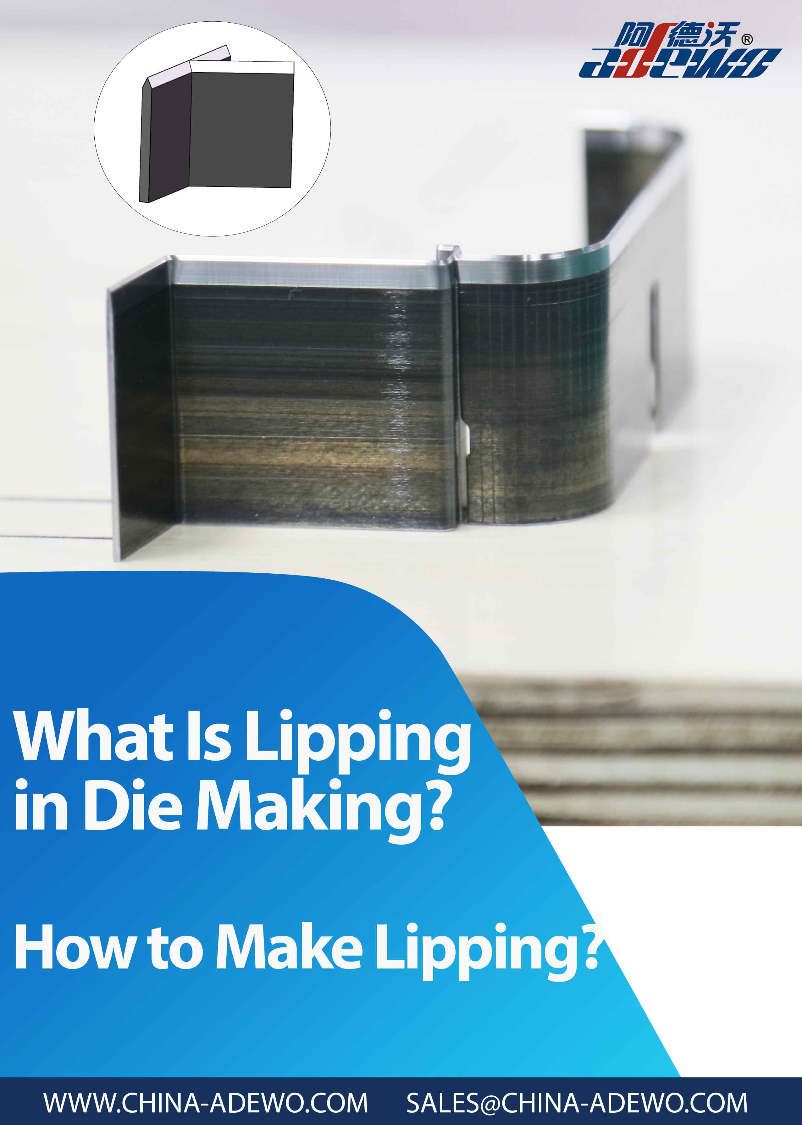 Wat is lipping bij het maken van matrijzen?
