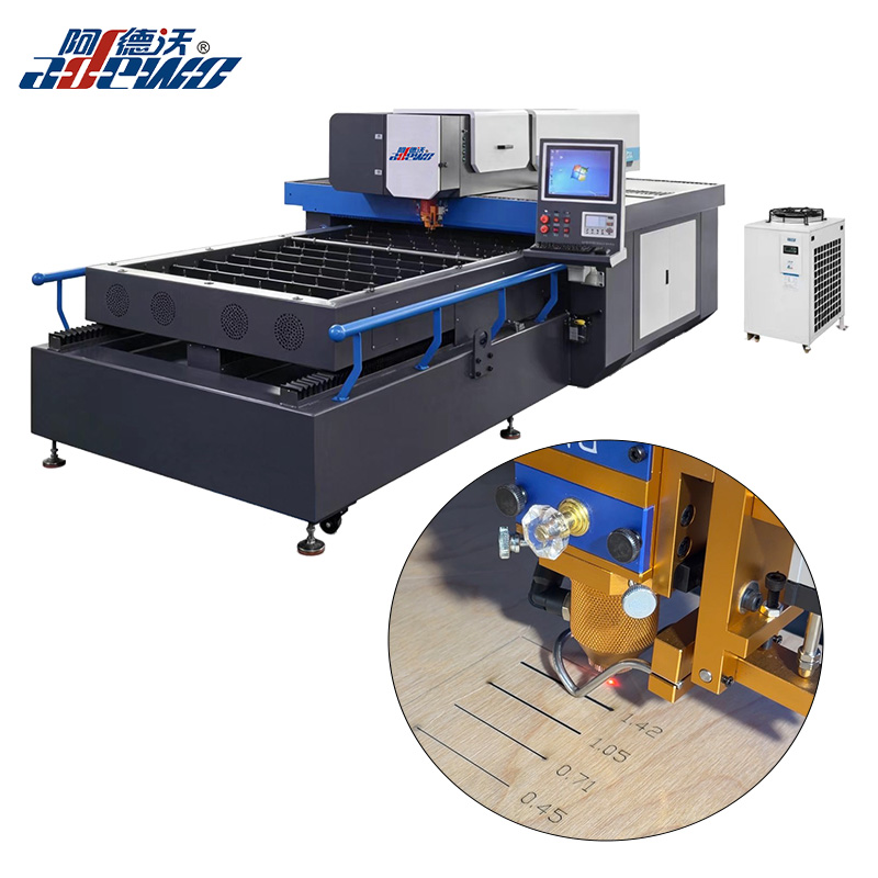 600 Watt Gantry Type Mold Board Lasersnijmachine