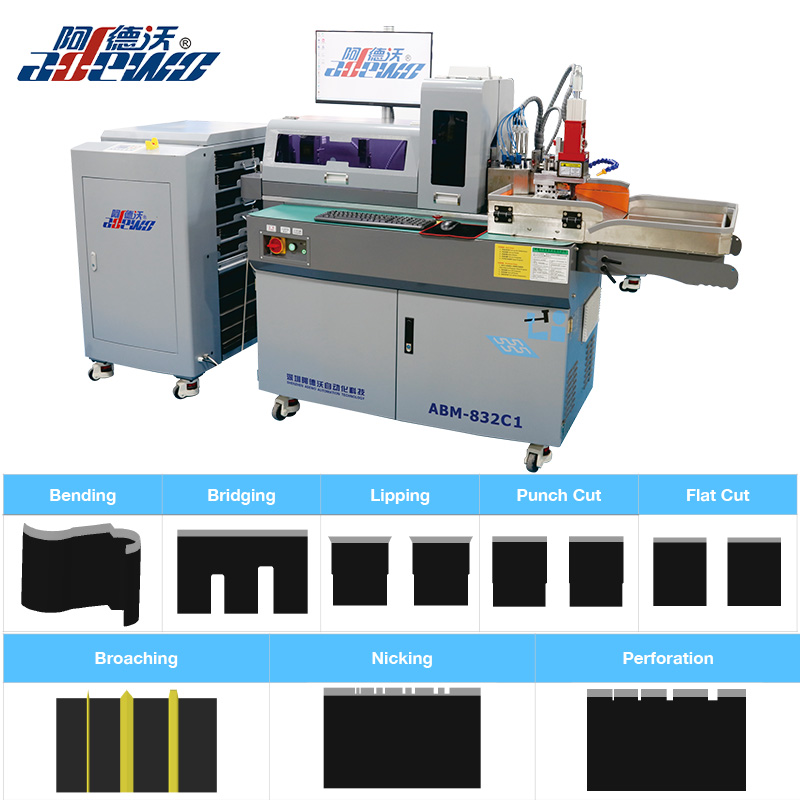 832C1 Automatische buigmachine voor de verpakkings- en grafische industrie