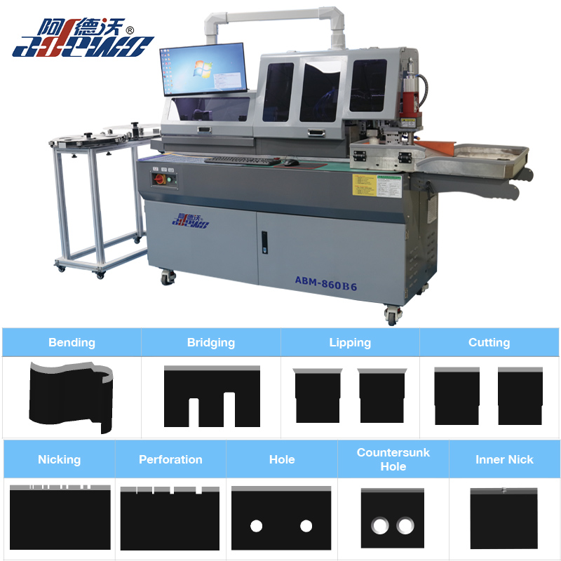 Verzinkgat High Rule Auto Bender Machine