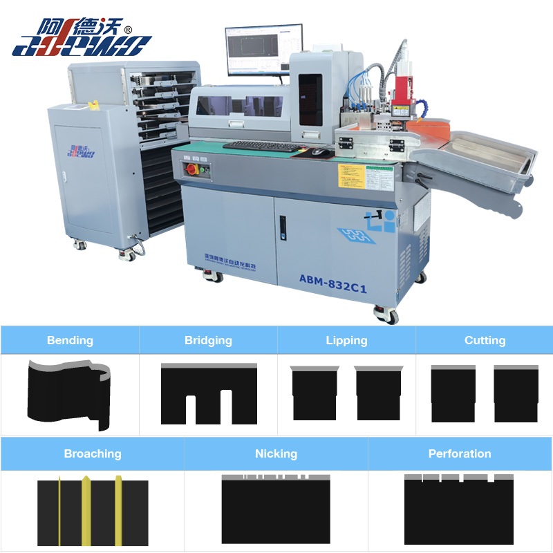 Elektronica sterft stalen regel automatische buigmachine