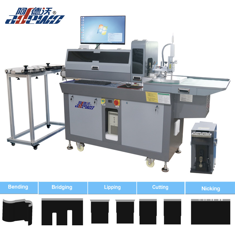 Hoge regel die gesneden plastic gegoten automatische buigmachine