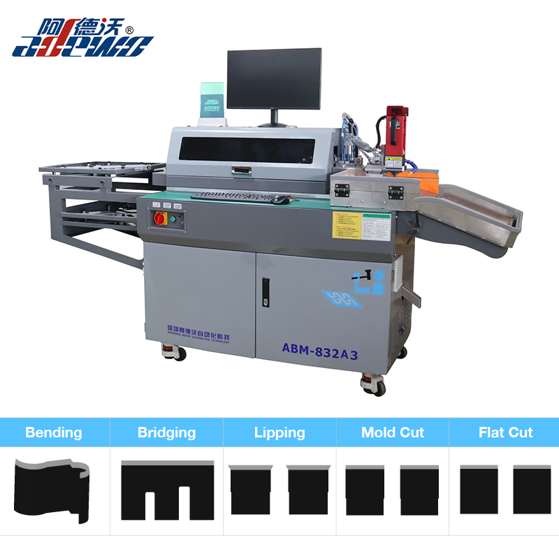 Labelregel automatische buigmachine