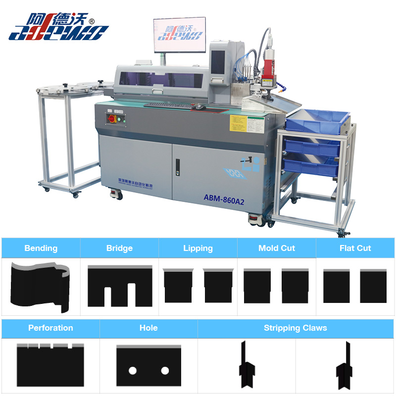 Strippen van matrijzen Auto Bender Machine